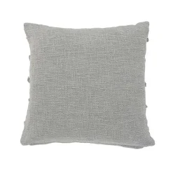 Online Kirklands Home Solid Tufted Accent Pillow Gray