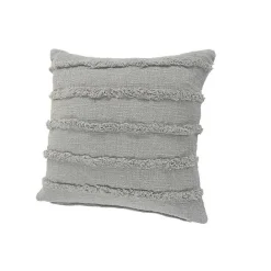 Online Kirklands Home Solid Tufted Accent Pillow Gray