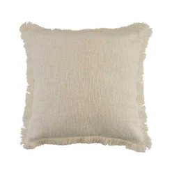 Online Kirklands Home Solid Fringe Accent Pillow Ivory