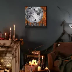 Discount Kirklands Home Something Wicked Framed Canvas Art Print