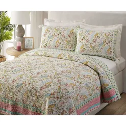 New Kirklands Home Sonnet King 3-pc. Quilt Set