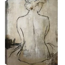 Kirklands Home Spa Day Canvas Art Prints, Set of 2 Tan