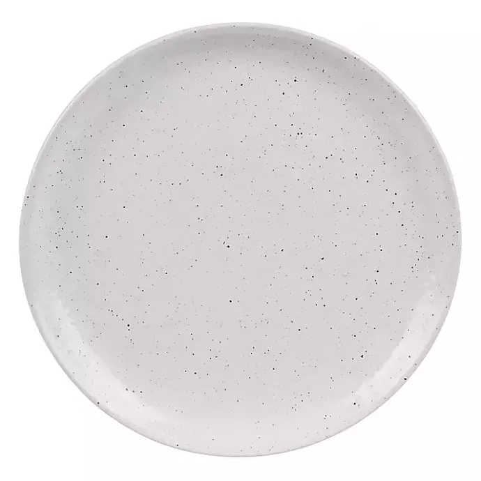 Discount Kirklands Home Speckled Cream Simple Things Dinner Plate Ivory
