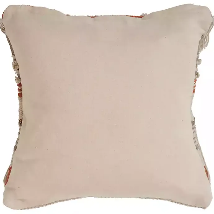 Outlet Kirklands Home Spice and Natural Chic Fringe Pillow
