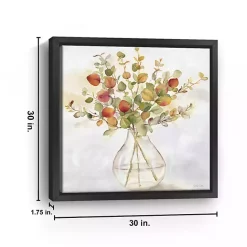 Clearance Kirklands Home Spice Eucalyptus Framed Canvas Print, 30x30 in.