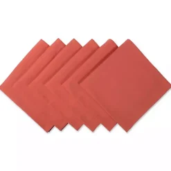 Sale Kirklands Home Spice Napkins, Set of 6 Orange