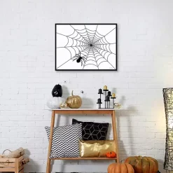 Online Kirklands Home Spider Web Framed Canvas Art Print