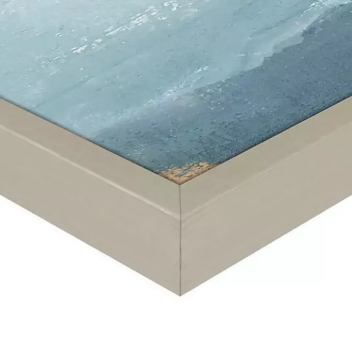 Online Kirklands Home Splendor Moment Framed Canvas Art Print Blue