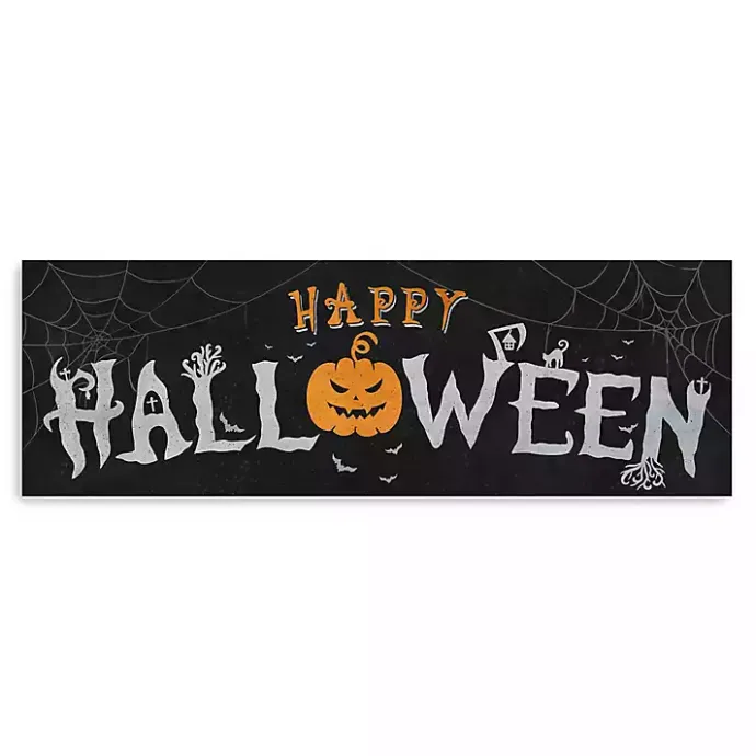 Kirklands Home Spooky Happy Halloween Canvas Art Print