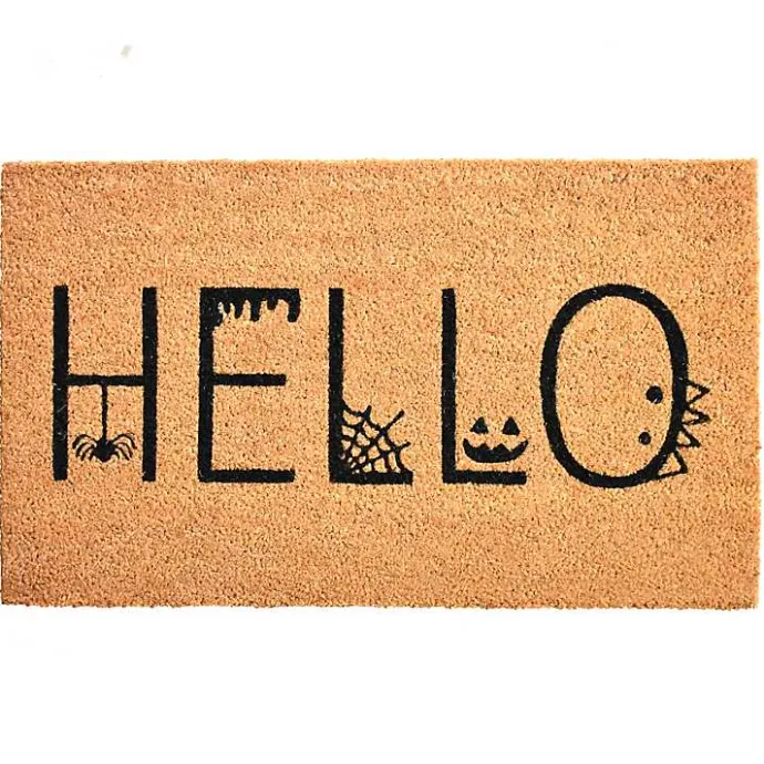 Online Kirklands Home Spooky Hello Doormat