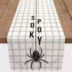 Hot Kirklands Home Spooky Spider Table Runner, 90 in.