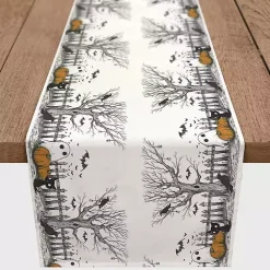 Online Kirklands Home Spooky Tree Border Halloween Table Runner, 72 in.
