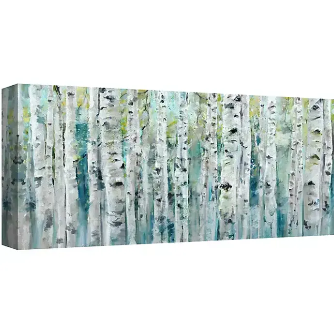 Discount Kirklands Home Spring Birches Canvas Art Print