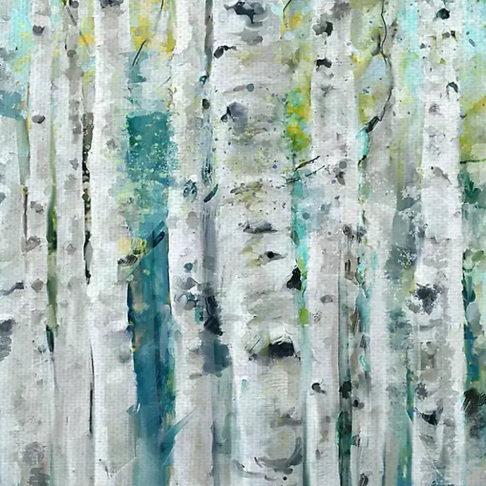 Discount Kirklands Home Spring Birches Canvas Art Print