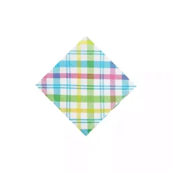 Online Kirklands Home Spring Blossom Plaid Napkins, Set of 6