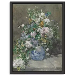 New Kirklands Home Spring Bouquet Framed Canvas Art Print, 26x34