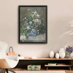 New Kirklands Home Spring Bouquet Framed Canvas Art Print, 26x34