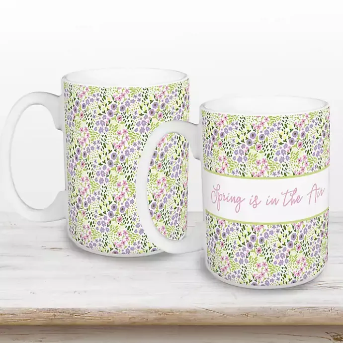 Outlet Kirklands Home Spring is in the Air Mugs, Set of 2