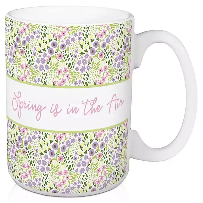 Outlet Kirklands Home Spring is in the Air Mugs, Set of 2