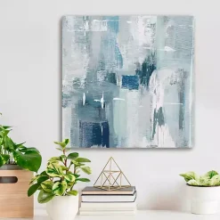 Discount Kirklands Home Spring Mountain Blues Canvas Art Print, 20x20 in.