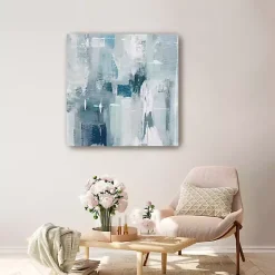 Clearance Kirklands Home Spring Mountain Blues Canvas Art Print, 30x30 in.