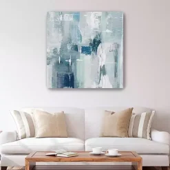 Clearance Kirklands Home Spring Mountain Blues Canvas Art Print, 40x40 in.