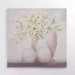 Discount Kirklands Home Spring Still Life Canvas Art Print Gray