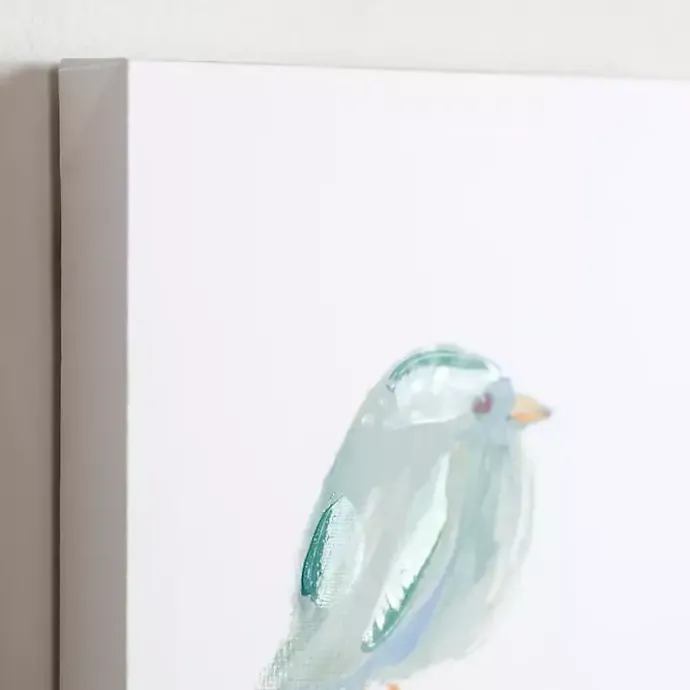 New Kirklands Home Springtime Birds Canvas Art Prints, Set of 2