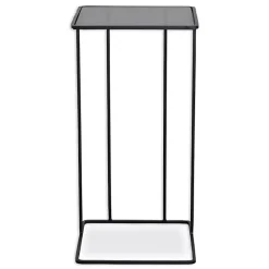 Discount Kirklands Home Square Camus Accent Table Black