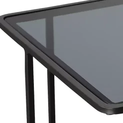 Discount Kirklands Home Square Camus Accent Table Black