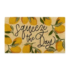 Outlet Kirklands Home Squeeze the Day Coir Doormat