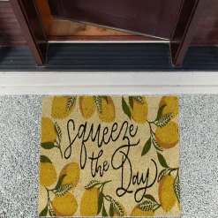 Outlet Kirklands Home Squeeze the Day Coir Doormat