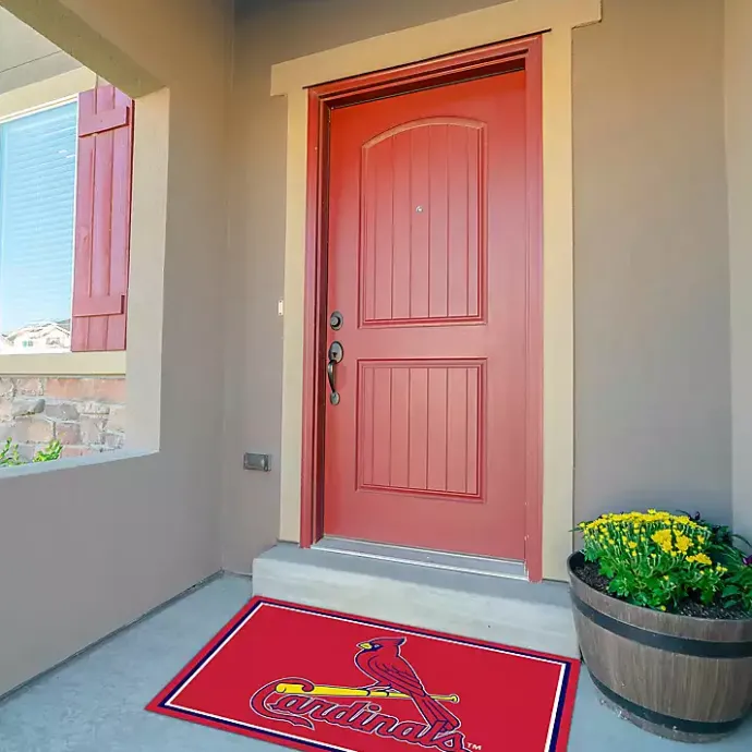 Best Kirklands Home St. Louis Cardinals Spirit Rug, 3x4 Red