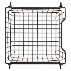 Hot Kirklands Home Stackable Wire Kitchen Basket, 8 in. Black