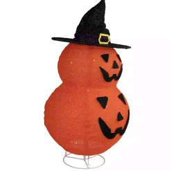 Outlet Kirklands Home Stacked Jack O Lanterns Outdoor Halloween Décor Orange