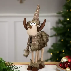 Sale Kirklands Home Standing Moose Decoration Brown