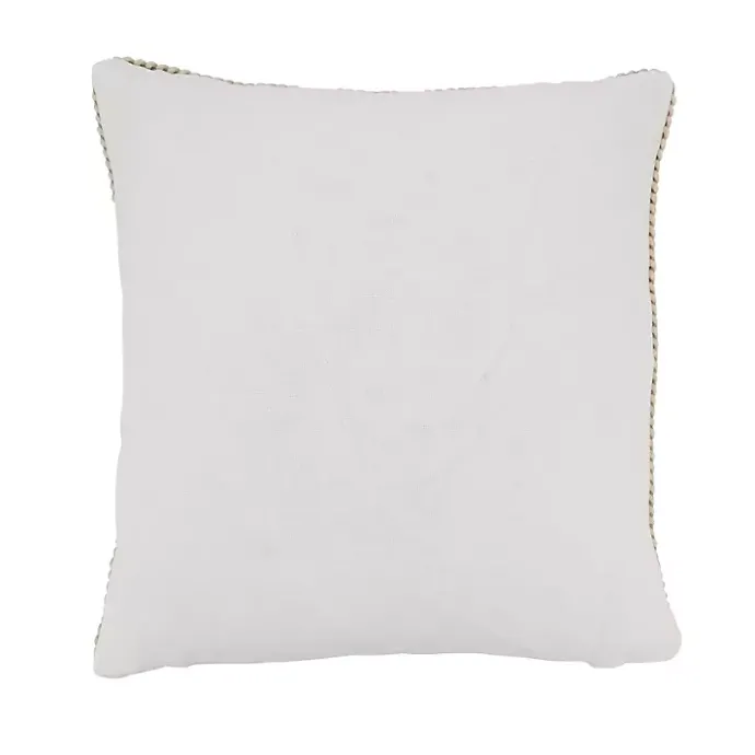 Hot Kirklands Home Starfish Serenity Embroidered Throw Pillow