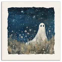Kirklands Home Stargazing Ghost Canvas Art Print
