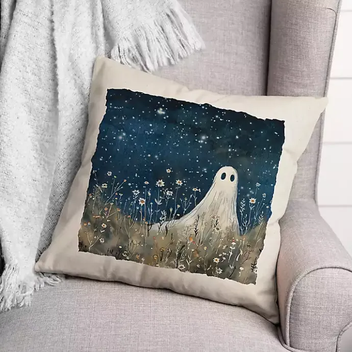 Discount Kirklands Home Stargazing Ghost Throw Pillow