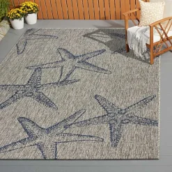 Sale Kirklands Home Starry Shores Captiva Outdoor Area Rug, 7x9