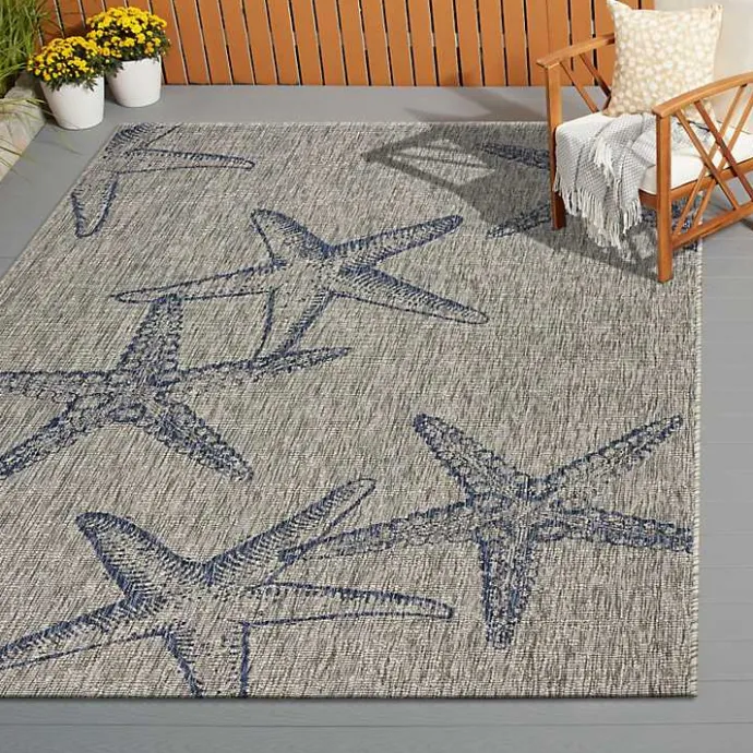 Sale Kirklands Home Starry Shores Captiva Outdoor Area Rug, 7x9