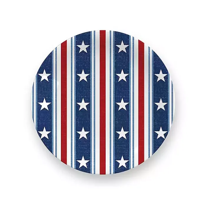 Discount Kirklands Home Stars and Stripes 4-pc. Melamine Appetizer Plates
