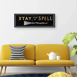 Sale Kirklands Home Stay For A Spell Witchy Halloween Wall Plaque