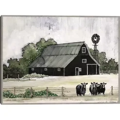 Outlet Kirklands Home Stay or Go Framed Canvas Art Print