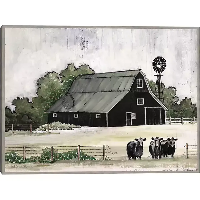 Outlet Kirklands Home Stay or Go Framed Canvas Art Print