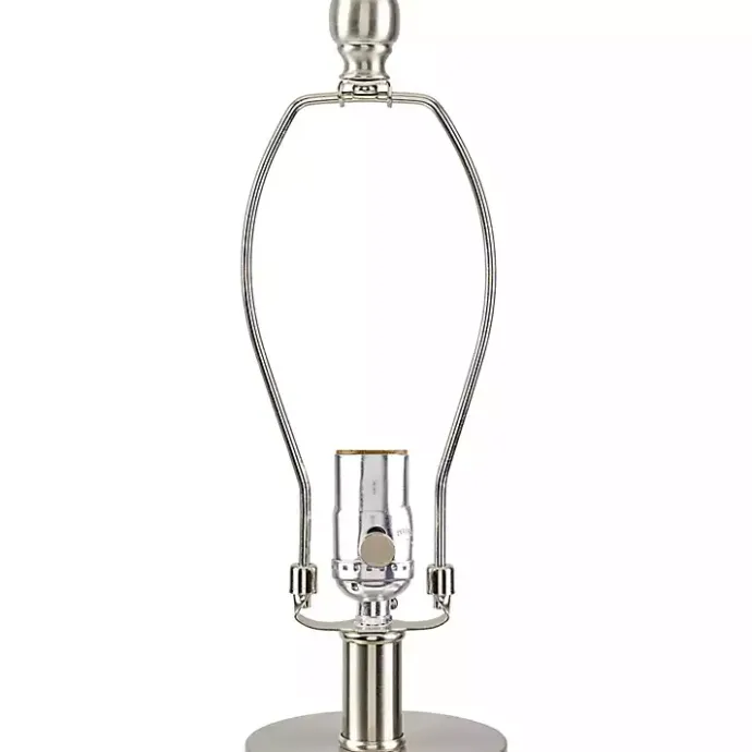 Clearance Kirklands Home Stella Diminuta Table Lamp with Woven Shade Blue
