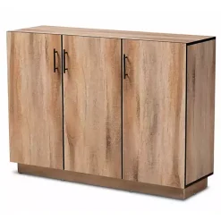 Outlet Kirklands Home Stella Contemporary Oak 3-Door Sideboard