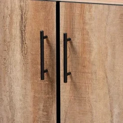 Outlet Kirklands Home Stella Contemporary Oak 3-Door Sideboard