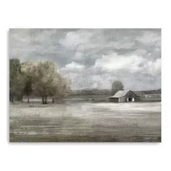 Hot Kirklands Home Still Country Quiet Canvas Art Print, 48x36 in. Gray
