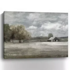 Hot Kirklands Home Still Country Quiet Canvas Art Print, 48x36 in. Gray